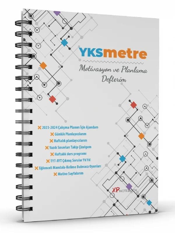 YKSMETRE Motivasyon ve Planlama Defteri / Günlük ve Haftalık Planlayıcı