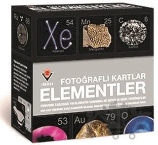 Elementler - Fotoğraflı Kartlar – Theodore W. Grey – TÜBİTAK Yayınları kitap kapağı