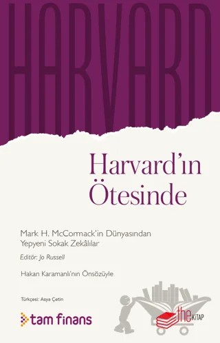 Harvard'ın Ötesinde – Mark H. McCormack – The Kitap kitap kapağı