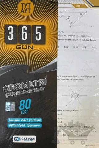 TYT-AYT 365 Gün Geometri 80 Yaprak Test
