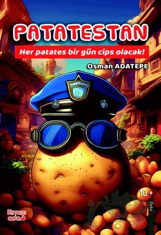 Patatestan – Osman Adatepe – Kırmızı Ada Yayınları kitap kapağı