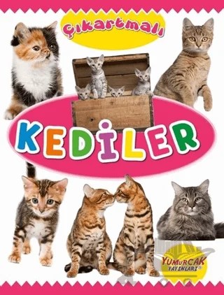 Çıkartmalı Kediler – Kolektif – Yumurcak Yayınları kitap kapağı