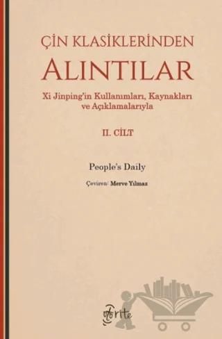 Çin Klasiklerinden Alıntılar 2. Cilt