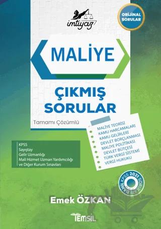 İmtiyaz Maliye Çıkmış Sorular