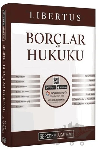 2022 KPSS A Grubu Libertus Borçlar Hukuku Konu Anlatımı – Abdurrahman Yılmazgöz – Pegem Akademi Yayıncılık kitap kapağı
