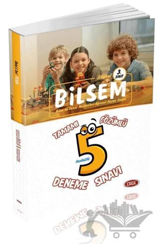 Bilsem 3. Sınıf Tamamı Çözümlü 5 Deneme Sınavı