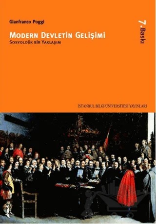 Modern Devletin Gelişimi – Gianfranco Poggi – İstanbul Bilgi Üniversitesi Yayınları kitap kapağı