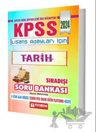 KPSS Lisans Tarih Sıradışı Soru Bankası – Muhammed Uğur – Teorem Yayıncılık kitap kapağı