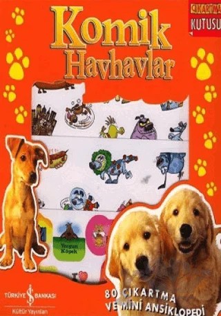 Komik Havhavlar / 80 Çıkartma ve Mini Ansiklopedi – Rachael Elizabeth Conisbee – İş Bankası Kültür Yayınları kitap kapağı