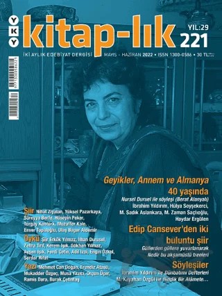 Kitap-lık Sayı: 221 / Mayıs - Haziran 2022 – Yapı Kredi Yayınları kitap kapağı