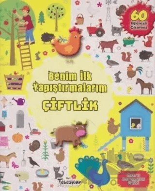 Benim İlk Yapıştırmalarım - Çiftlik – Kolektif – Teleskop Popüler Bilim kitap kapağı