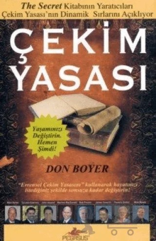 Çekim Yasası – Don Boyer – Pegasus Yayınları kitap kapağı
