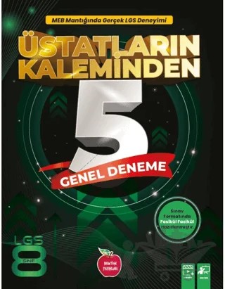 8. Sınıf LGS Üstatların Kaleminden 5 Genel Deneme – Kolektif – Newton Yayınları kitap kapağı