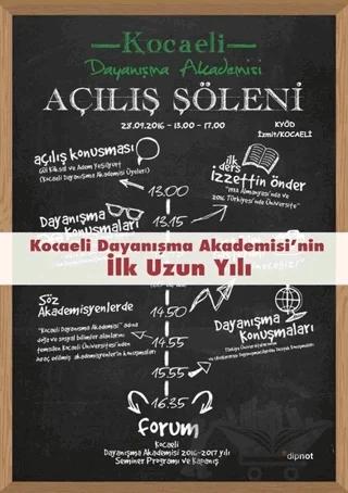 Kocaeli Dayanışma Akademisi’nin İlk Uzun Yılı