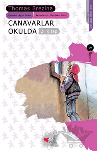 Canavarlar Okulda 2. Kitap – Thomas Brezina – Can Çocuk Yayınları kitap kapağı
