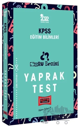 KPSS Eğitim Bilimleri Soru Denizi Yaprak Test – Kolektif – Yargı Yayınevi kitap kapağı
