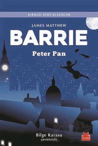 Peter Pan – James Matthew Barrie – Kırmızı Kedi Yayınevi kitap kapağı