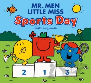 Mr. Men Little Miss: Sports Day – Roger Hargreaves – Farshore kitap kapağı