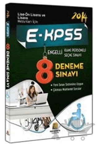 2014 E-KPSS 8 Deneme Sınavı – Kolektif – Kapadokya Yayınları kitap kapağı