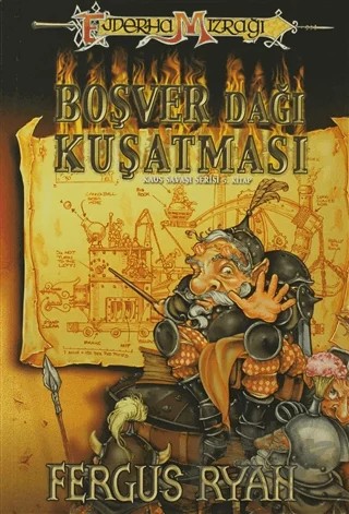 Boşver Dağı Kuşatması Kaos Savaşı Serisi 5. Kitap – Fergus Ryan – Arka Bahçe Yayıncılık kitap kapağı