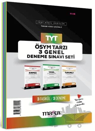 2025 TYT ÖSYM Tarzı 3 Genel Deneme Sınavı Seti Tamamı Video Çözümlü