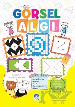 Görsel Algı – Bahar Sarıkaya – Martı Çocuk Yayınları kitap kapağı