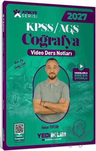 2027 KPSS AGS Atölye Serisi Genel Kültür Coğrafya Video Ders Notları