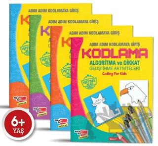 Algoritma Temelli Adım Adım Kodlama 4'lü Set