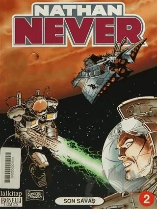 Nathan Never 2 Son Savaş – Lal Kitap kitap kapağı