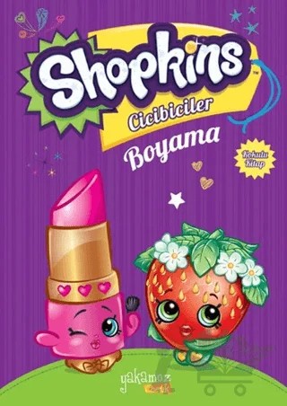 Shopkins Cicibiciler Boyama - Mor Kitap – Kolektif – Yakamoz Yayınevi kitap kapağı