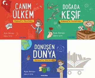 Mehmet'in Maceraları (3 Kitap) – Ayla Karasu, Edanur Erik – Multibem Yayınları kitap kapağı