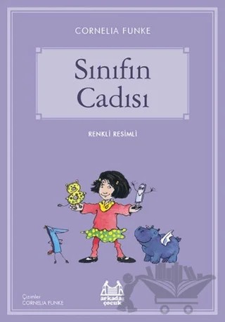 Sınıfın Cadısı – Cornelia Funke – Arkadaş Yayınları kitap kapağı