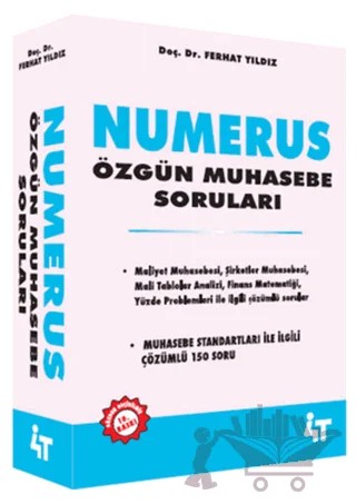 Numerus - Özgün Muhasebe Soruları – Ferhat Yıldız – 4T Yayınları kitap kapağı