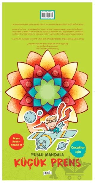 Puslu Mandala - Küçük Prens (Boya-Kopar-Hediye Et)