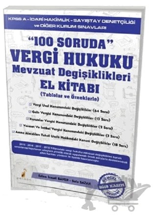 100 Soruda Vergi Hukuku Mevzuat Değişiklikleri El Kitabı – Kolektif – Pelikan Tıp Teknik Yayıncılık kitap kapağı