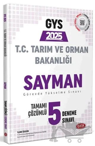Tarım ve Orman Bakanlığı Sayman GYS Tamamı Çözümlü 5 Deneme Sınavı