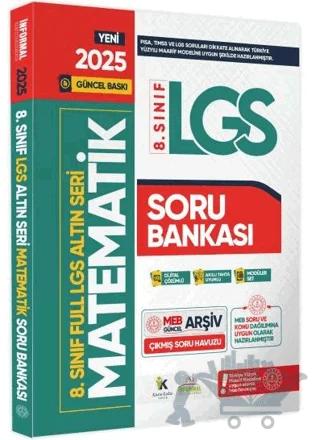 2025 8. Sınıf Full LGS Altın Seri Matematik MEB Çıkmış Soru Bankası Modüler Seti PDF/Video Çözümlü
