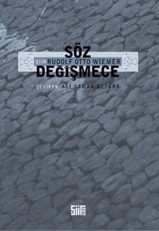 Söz Değişmece – Rudolf Otto Wiemer – Şiirden Yayıncılık kitap kapağı