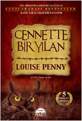 Cennette Bir Yılan – Loise Penny – Martı Yayınları kitap kapağı