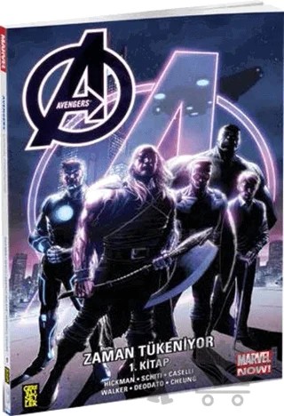 Avengers: Zaman Tükeniyor 1. Kitap – Jonathan Hickman – Gerekli Şeyler Yayıncılık kitap kapağı