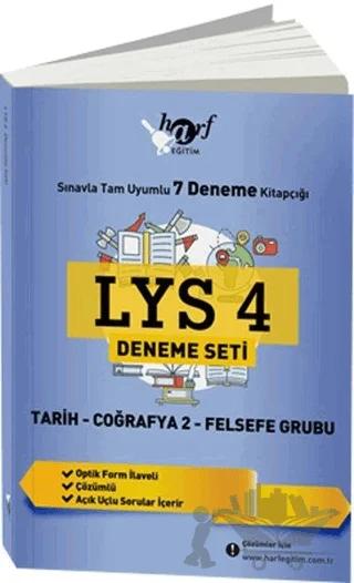 LYS 4 Tarih Coğrafya 2 Felsefe Grubu Deneme Seti