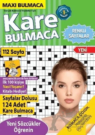 Maxi Kare Bulmaca 26 – Kolektif – Maxi Yayıncılık kitap kapağı