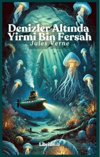 Denizler Altında Yirmi Bin Fersah – Jules Verne – LibrisHub Yayınları kitap kapağı