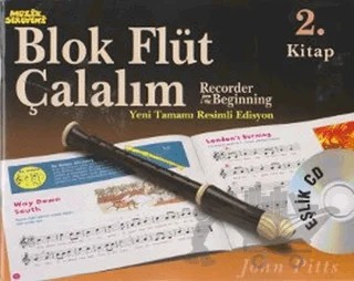 Blok Flüt Çalalım 2 – John Pitts – Porte Müzik Eğitim Merkezi kitap kapağı
