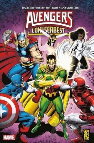 Avengers: Loki Serbest – Espen Grundetjern, Roger Stern, Scott Hanna – Gerekli Şeyler Yayıncılık kitap kapağı