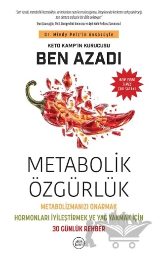 Metabolik Özgürlük – Ben Azadi – Düşbaz Kitaplar kitap kapağı