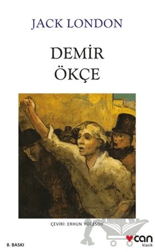 Demir Ökçe – Jack London – Can Yayınları kitap kapağı