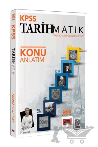 KPSS Tarihmatik Konu Anlatımı – Erkan Ayrancı – Yargı Yayınevi kitap kapağı