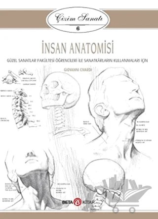 Çizim Sanatı 6 - İnsan Anatomisi – Giovanni Civardi – Koleksiyon Yayıncılık kitap kapağı
