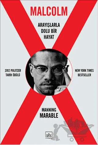 Malcolm X – Manning Marable – İthaki Yayınları kitap kapağı